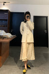 SAMUEL GUI YANG Silk jacquard skirt SK01-2